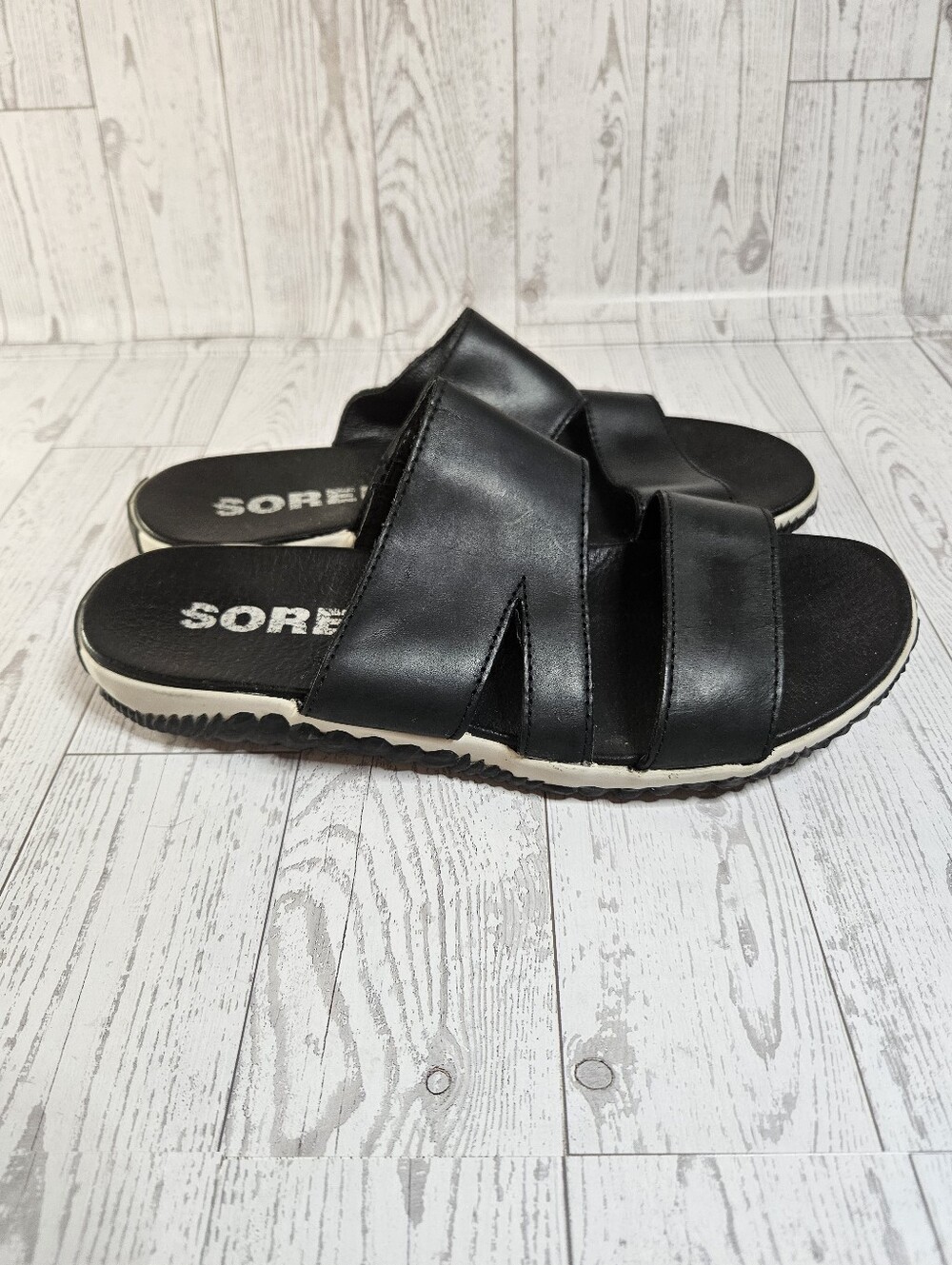 Sorel Out N About Plus Slide Sandal Women size 7.5